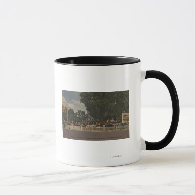 Caneca Rua. Augustine, FL - Acredita ou não de Ripley (Direita)