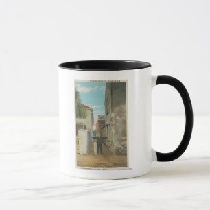 Caneca Rua. Augustine, FL - Vista da Tesouraria Street &