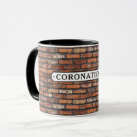 Rua da coroação - Sinal Combo Mug