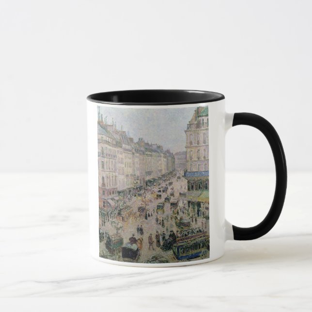 Caneca Rua de l'Epicerie, Rouen, em uma tarde ensolarada, (Direita)