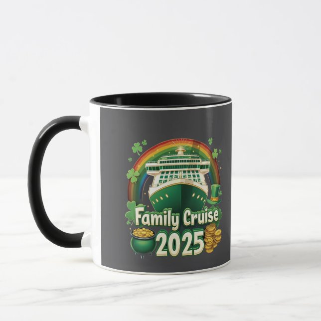 Caneca Rua do Cruzeiro Familiar 2025. Combinação de Patri (Esquerda)