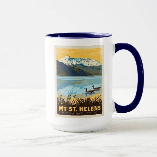 Caneca Rua do Monte Helens. | Washington (Direita)