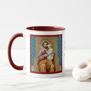 Caneca Rua encantada. José com Criança Cristo Toddler