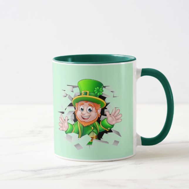 Caneca Rua, Leprechaun do Dia de Patrick (Direita)
