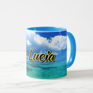 Caneca Rua. Lucia sea sky