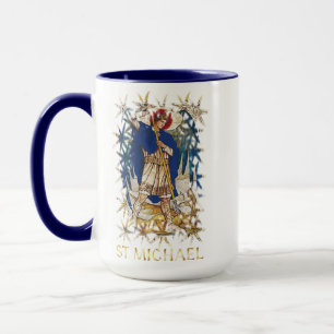 Caneca Rua Michael o Ícone Anjo Arcanjo Católico