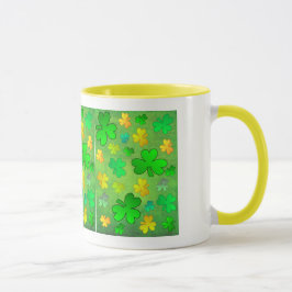 Caneca Rua, o dia de Patrick Shamrocks Mug