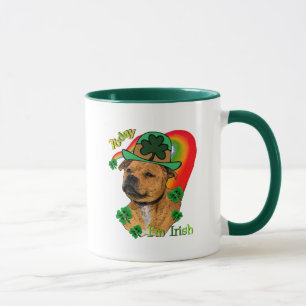 Caneca Rua Patricks de Staffordshire bull terrier