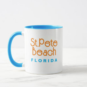 Caneca Rua, Pete Beach Florida Mug