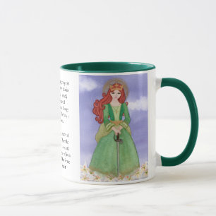 Caneca Rua. Prece De Dinfana Para Aquarela