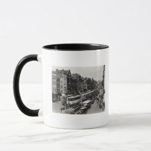 Caneca Rua principal de Whitechapel, Londres, c.1930