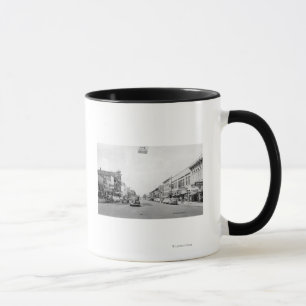 Caneca Rua principal em Walla Walla, fotografia de WA