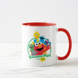 Caneca Rua Sésamo Amigos De Sésamo Desde 1969