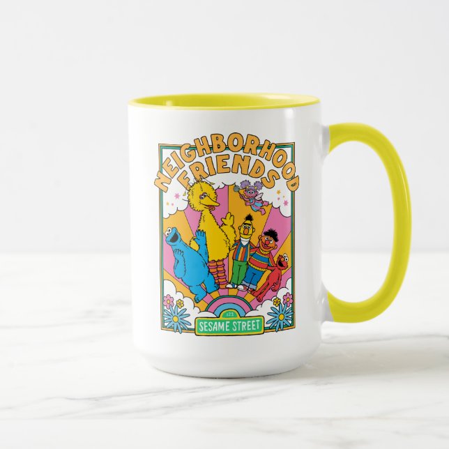 Caneca Rua Sésamo | Amigos de vizinhança (Direita)