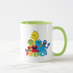 Caneca Rua Sésamo   Amigos do Sésamo