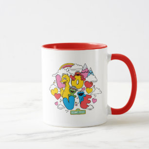 Caneca Rua Sésamo Amor
