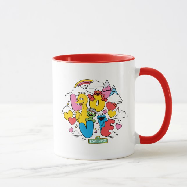 Caneca Rua Sésamo | Amor (Direita)