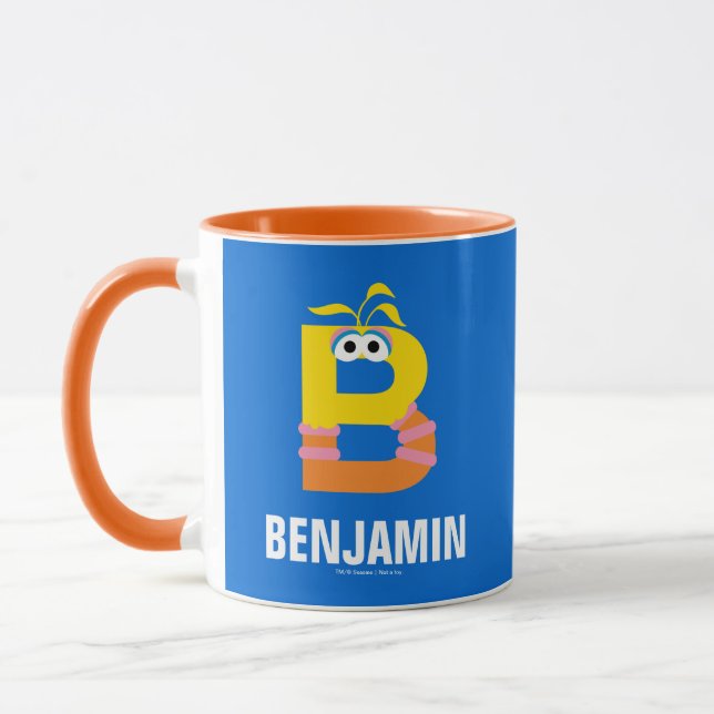Caneca Rua Sésamo | B é de Big Bird (Esquerda)