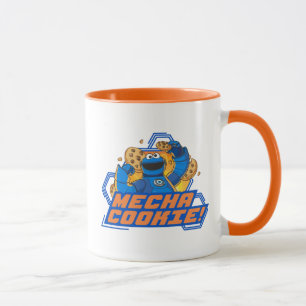 Caneca Rua Sésamo   Cookie Monster Mecha Cookie!