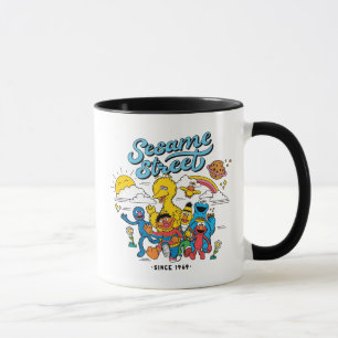 Caneca Rua Sésamo Desde 1969