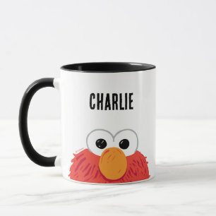 Caneca Rua Sésamo   Elmo Grande Personalizado