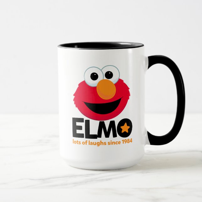 Caneca Rua Sésamo | Elmo Muitas filhas desde 1984 (Direita)