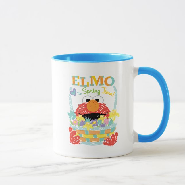 Caneca Rua Sésamo - Elmo | PRIMAVERA (Direita)