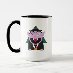 Caneca Rua Sésamo   Ilustração Contagem von Count