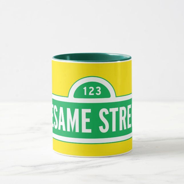 Caneca Rua Sésamo | Logotipo verde (Centro)