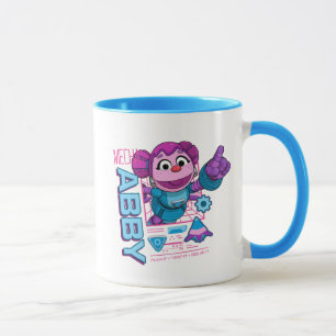 Caneca Rua Sésamo   Mecha Builders Abby Cadabby