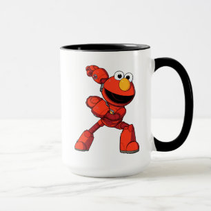 Caneca Rua Sésamo   Mecha Builders Elmo