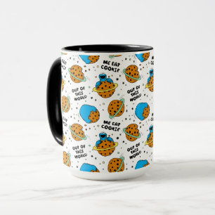 Caneca Rua Sésamo   Monstro de Cookies Fora deste Mundo