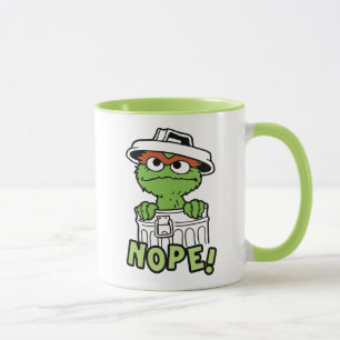 Caneca Rua Sésamo Oscar, o Grouch Nope!