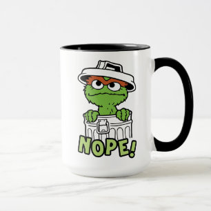 Caneca Rua Sésamo Oscar, o Grouch Nope!