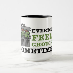 Caneca Rua Sésamo Oscar o Grouch se sente lacrado