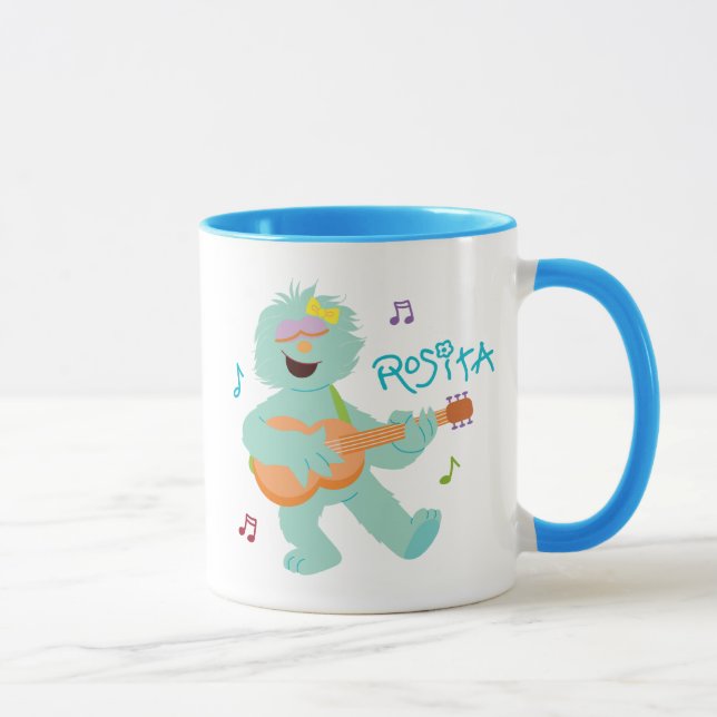 Caneca Rua Sésamo | Rosita Tocando Violão (Direita)