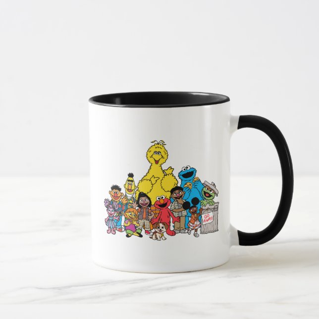 Caneca Rua Sésamo | Sesame Pals Saindo (Direita)