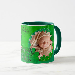 Caneca Rua, Shamrock do Patrick +Photo Mug