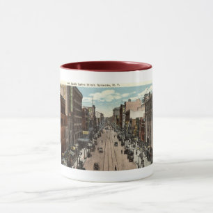 Caneca Rua South Salina Syracuse NY Vintage 1917