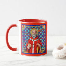 Rua. Thomas Becket em Red Chasuble (K 34) Mug