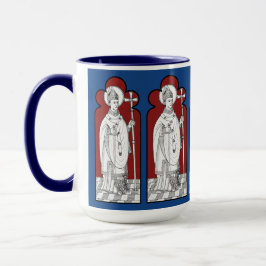 Caneca Rua. Thomas Becket Segurando uma Espada (M 033)