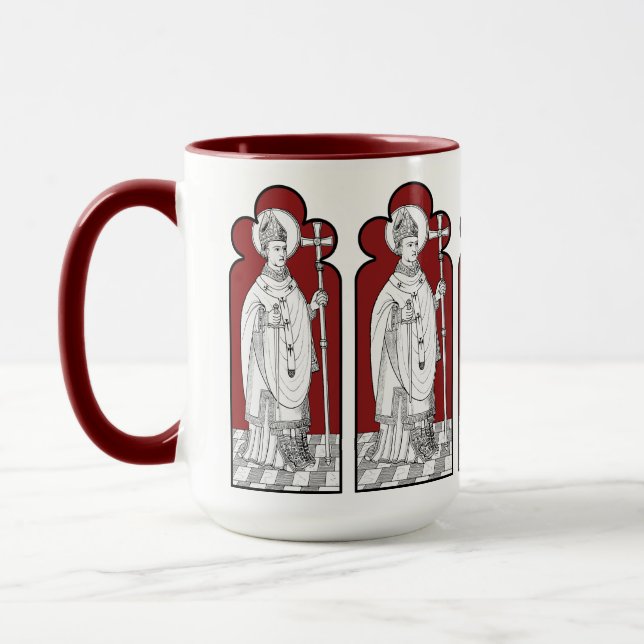 Caneca Rua. Thomas Becket Segurando uma Espada (M 033) (Esquerda)