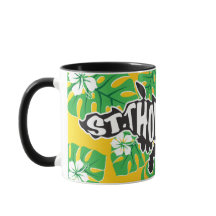 Rua Thomas "Rock City" Ilhas Virgens Mug