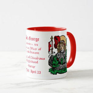 Caneca Ruas. George e o Dragão (Nuremberga)
