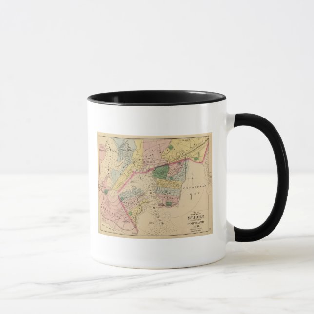 Caneca Ruas John, Portland, NB (Direita)