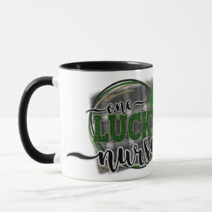 Caneca Ruas Personalizadas. Dia Um da Enfermeira Sortuda 