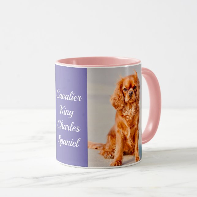 Caneca Ruby Cavalier King Charles Spaniel Dog (Frente Esquerda)