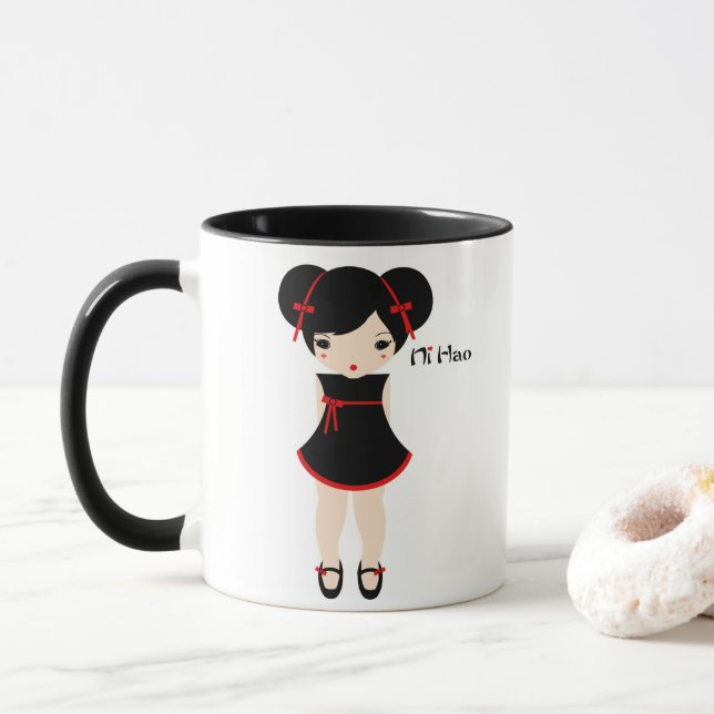 Caneca Ruby Rui Ni Hao Mug (Com Donut)