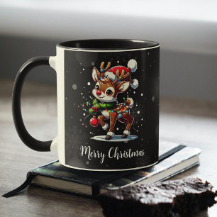 Caneca Rudolph O Nariz Vermelho Natal