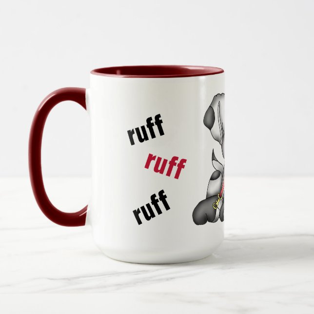 Caneca Ruff Ruff Combo Mug (Esquerda)
